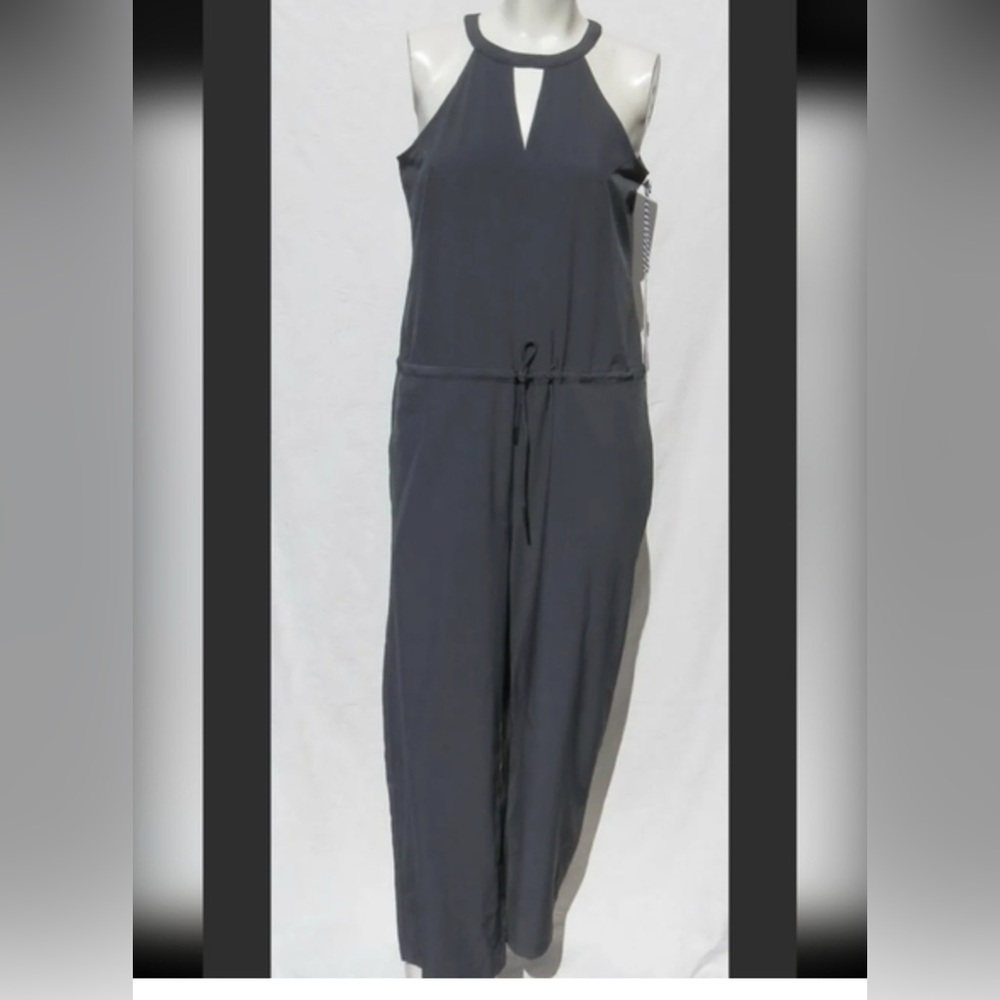 KYODAN OUTDOOR Women’s Black Stretch Jumpsuit Pants XSmall‎ Pockets, 23” inseam